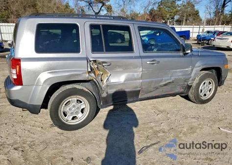 2016 Jeep Patriot Sport z USA, uszkodzony, nr VIN 1C4NJPBA3GD560177